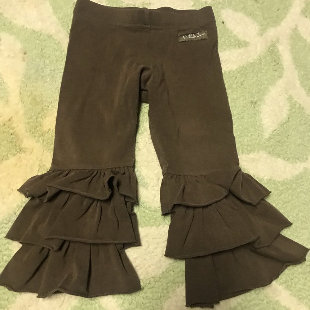 Mj Sz 18mon Brown Ruffle Pants
